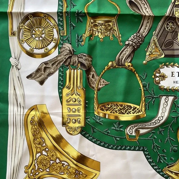 Vintage Hermes Scarf, Paris - Picture 3 of 8